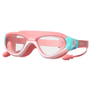 Disney children's swimming goggles myopia high definition anti-fog waterproof