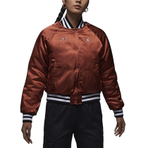 Jordan Nike Womens Sports Jacket Winter New Cotton Jacket Casual Splicing FB5154-209