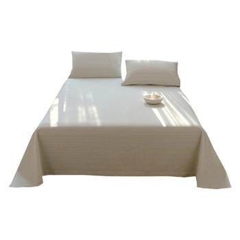 Jieliya pure cotton old coarse cloth bed sheet single piece full cotton