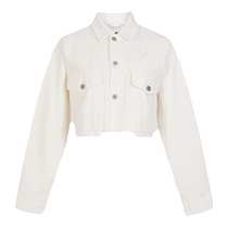 Miu Miu womens short denim denim jacket