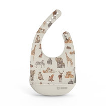 Qlittle baby eating bibs food supplements rice pockets childrens silicone mouth pockets waterproof and anti-dirty baby bibs