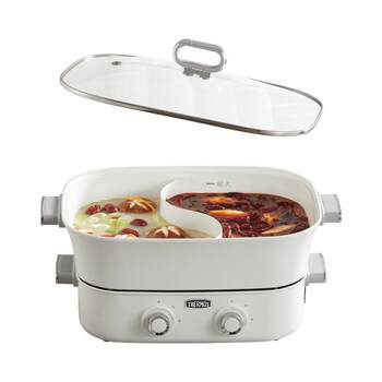 Thermo master yuanyang electric hot pot pot multifunctional cuisine pot