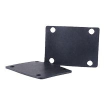 NAVA skateboard bridge pad skateboard bracket pad rubber pad double rocker short board professional shock absorption and stability 3MM bridge gasket
