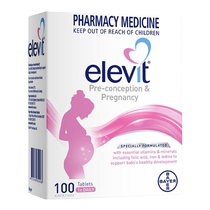(Flash Sale) Elevit Multivitamin Gold Folic Acid Tablets for Pregnancy Preparation - OTC Valid until 24 11