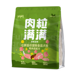 Vilia dog food duck meat pear freeze-dried dog food puppy ຫມາຜູ້ໃຫຍ່ Teddy Pomeranian ຫມາຂະຫນາດນ້ອຍພິເສດອາຫານຊີ້ນສົດເຕັມລາຄາ