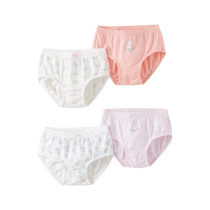 (Pack of two) David Bella childrens modal underwear 2024 new big girls briefs without pp