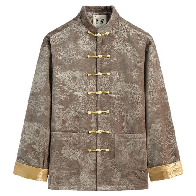 New autumn style for men in Chinese Tang suits for Xuansheng