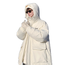Mens Assault Cotton Jacket Winter New Outdoor Skiing American Workwear Cotton Clothes Student Hooded Mountaineering Functional Cotton Jacket