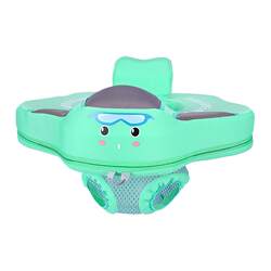 Manbao-free inflatable baby ring swim 0-3 years of children's armpit water play home seat safety anti-rollover