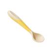 Baby's big spoon head learns to eat and trains to bend the spoon