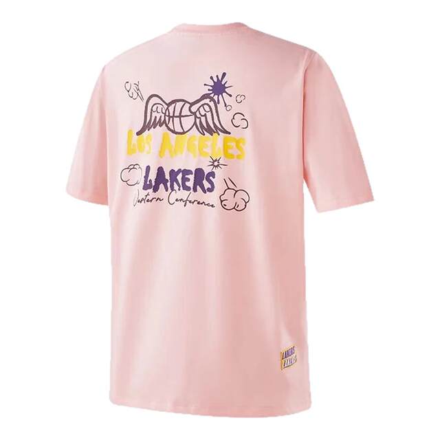 NBA couples hand-painted series short-sleeved T-sex Lakers Warriors