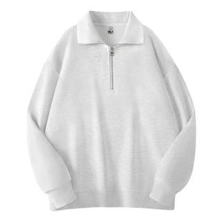 Baleno s&k series gray casual lapel sweatshirt