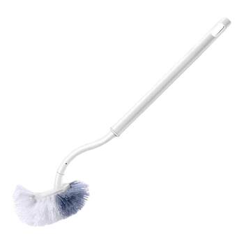 Toilet brush set long handle bathroom cleaning squat pit no dead ends soft hair household wall-mounted squat toilet toilet brush