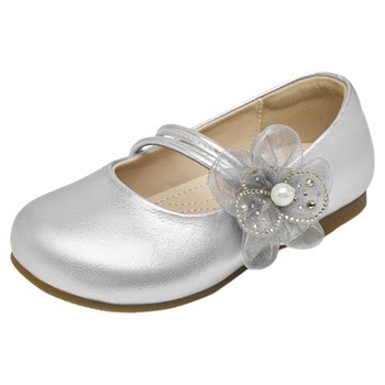 Red dragonfly girls' versatile princess leather shoes