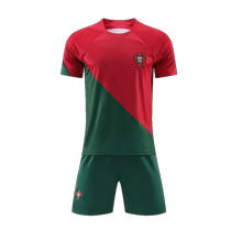 New Portugal Jersey No. 7 Ronaldo Football Suit Mens Customized Match Training Team Uniform Female Adult Childrens Printed Number