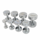 Solid electroplated dumbbell for men's home use