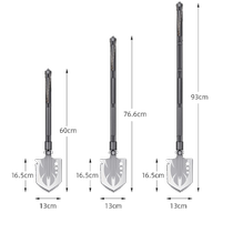 Shenhuo BG05 engineer shovel version original multi-functional outdoor special forces shovel forklift truck-mounted ordnance shovel manganese steel