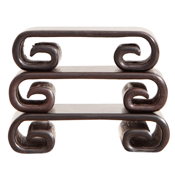 Handicraft mahogany carved chinese solid wood bracket