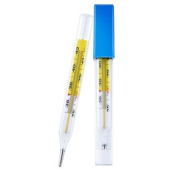 Pharmacy-style corfu large-scale mercury thermometer