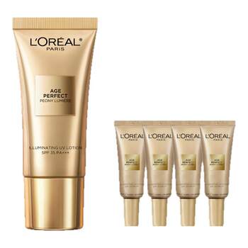 L'oreal golden peony sunscreen whitening cream