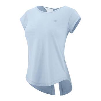 VfU cool loose slimming sports top women's short-sleeved T-shirt yoga wear fitness running training blouse ພາກຮຽນ spring ແລະ summer N