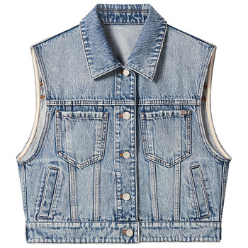 Misssixty hollow wing denim vest