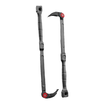 Green forest crowbar special steel woodworking artifact tire removal tool collection crowbar tire disassembly truck special crowbar