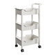 Thick extra large trolley storage rack multi-layer storage rack