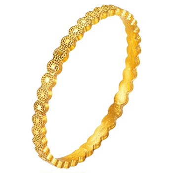Jin zhizun's money is fulfilled, gold ring, copper coin, gold ring, birthday gift, plain ring gold ring for wife