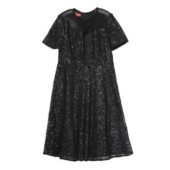 ການເດີນທາງຝຣັ່ງແບບ Hepburn ແບບ sequin embroidered dress ສໍາລັບແມ່ຍິງ 2024 summer ແບບໃຫມ່ BuouBuou