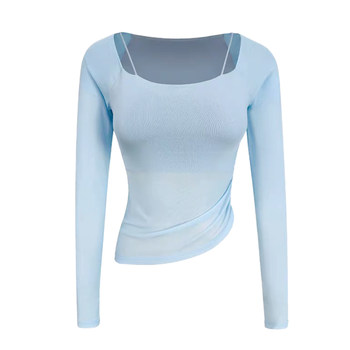 Long sleeves with chest pad 2024 new style long sleeves
