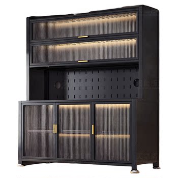 Kitchen storage rack sideboard storage cabinet