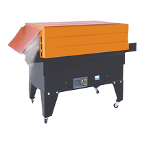 Gezhong automatic jet heat shrinkable film packaging machine furnace extension sterilization disposable tableware book packaging box heat shrink machine cosmetic outer packaging gift box plastic sealing machine heat shrink machine