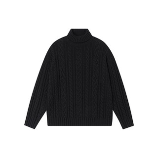 Fornines turnable turtleneck sweater for men and women 2025 winter new warm pullover sweater bottoming sweater