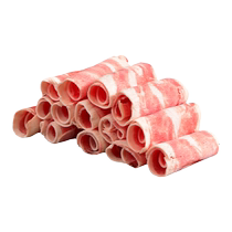 Xinjiang mutton rolls 4 pounds free-range grassland fresh hand-sliced ​​non-whole fat lamb rolls mutton hot pot ingredients