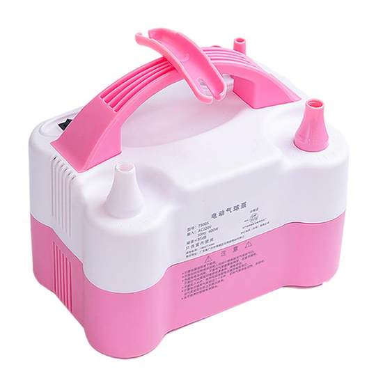 Electric balloon inflator can inflate double-layer balloons