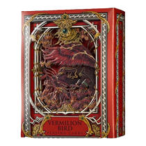 ARK Huiqi TCC flower-cut high-looking art carving creative playing cards Qinglong Zhuque Xuanwu lingering sound time machine