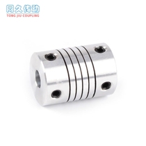 Factory direct sales of aluminum alloy threaded top screw coupling encoder winding coupling motor screw coupling