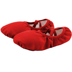 유아용 부드러운 밑창 큰 빨간 고양이 발톱 댄스 신발
