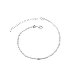 Gypsophila sparkling 925 sterling silver anklet light luxury niche indifferent style sexy high-end foot decoration ankle chain