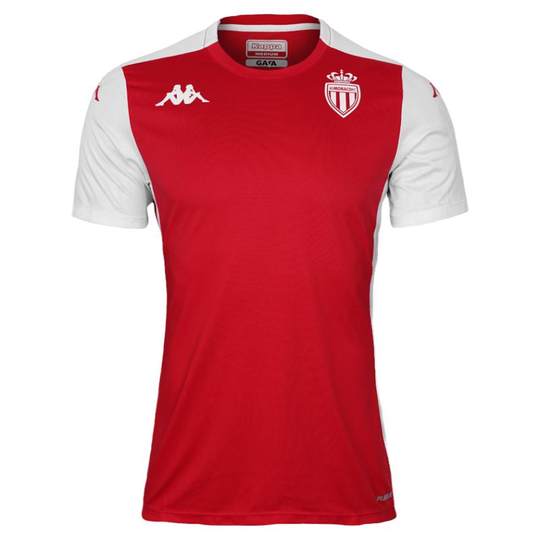 天朗足球KAPPA卡帕24/25摩纳哥球员版透气运动训练短袖球衣足球服