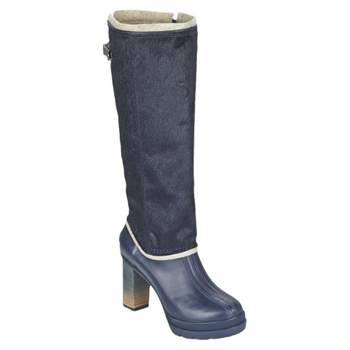 ເກີບຜູ້ຍິງ Sorel round toe thick high heel snow boots side zipper women's shoes over the knee boots high boots NL2407 464