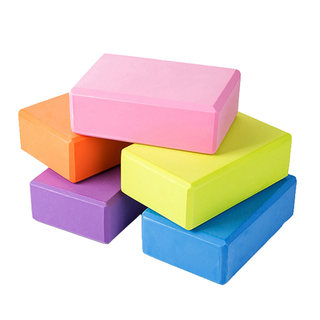 泡沫砖块瑜伽砖练功辅助工具儿童大人压腿初学者大人女孩海绵转钻