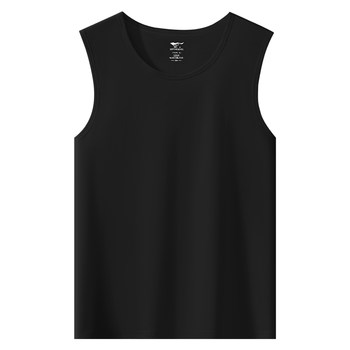 Septwolves pure cotton vest men's spring and summer inner wear hurdles seamless bottoming underwear sports cotton men's undershirt