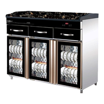 Kangbao XDZ288-CS3 double-door vertical large-capacity commercial hotel cleaning cabinet canteen tableware teacup drying cabinet