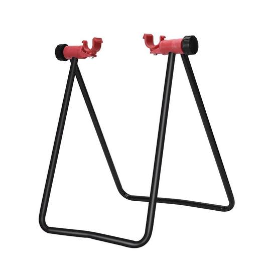 Foldable bicycle U-shaped parking rack
