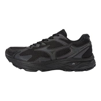 Mizuno mizuno men's shoes women's shoes dad shoes winter new sports shoes black samurai running shoes racer s