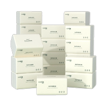 Tissue paper towel air cushion napkin 4 layers 60 pieces × 4 8 packs household affordable baby facial tissue paper towels