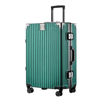 Luggage suitcase aluminium frame 20 trolley case universal wheels 24 ຍິງນັກຮຽນຊາຍ 26 ທົນທານລະຫັດຜ່ານ 28 ນິ້ວກ່ອງຫນັງ