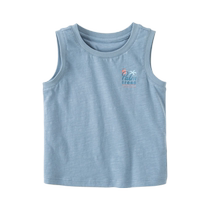 David Bella boys vest T-shirt 2024 summer childrens baby clothes childrens T-shirt mens baby summer tops